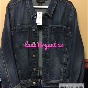 Lane Bryant Jean Jacket size 24